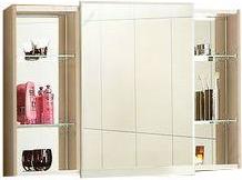 Классическое зеркало AQUATON Стамбул 105 White (лиственница)