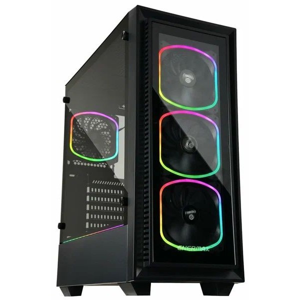 Корпус Enermax Starryfort SF30 Mid-Tower черный ECA-SF30-M1BB-ARGB