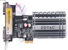 Видеокарта ZOTAC GeForce GT 730 902Mhz PCI-E 1x 2.0 1024Mb 1800Mhz 64 bit DVI HDMI HDCP
